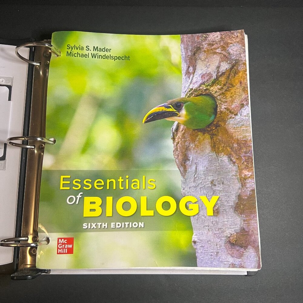 Essentials of Biology 6th Edition Binder by Sylvia Mader & Michael Windelspecht